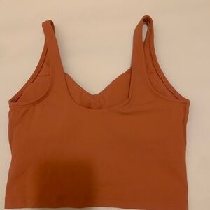 Rust Orange Tank Top